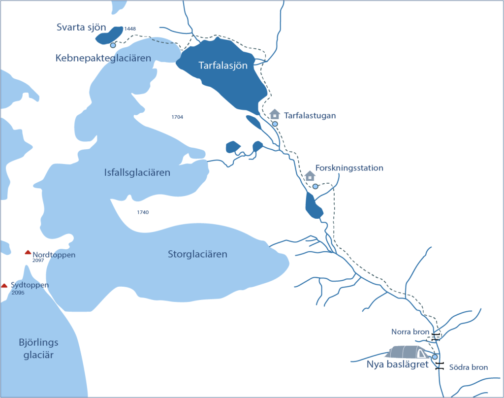 Vandringen till Svarta sjön (karta)